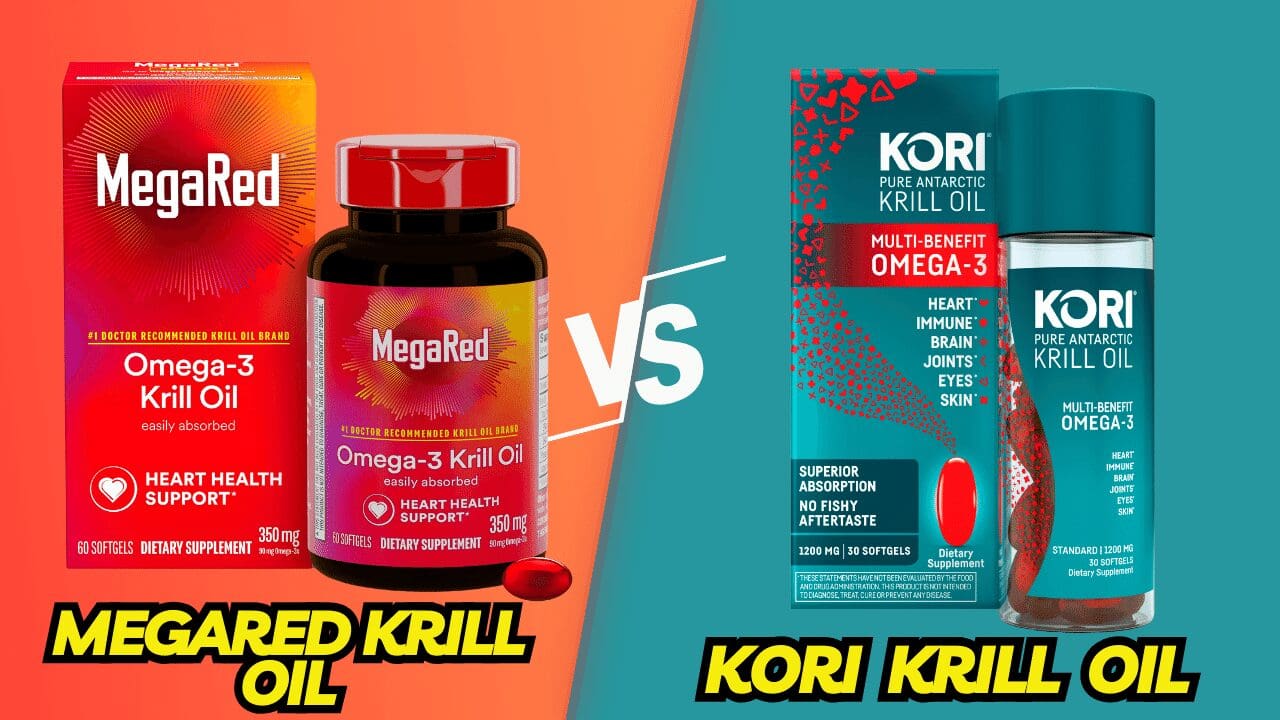 Mega Red Krill Krill Oil Vs Kori Krill Oil