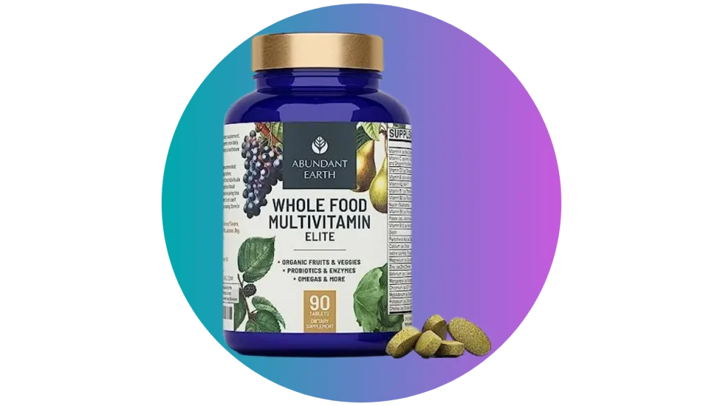 Abundant Earth - Whole Food Multivitamin Elite