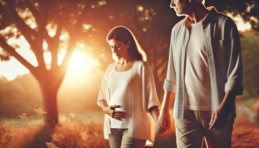 A middle-aged couple walks hand-in-hand through a sunlit park, symbolizing emotional support and reflection on late-life pregnancy. The woman gently places a hand on her stomach while the man provides reassurance, representing the complexity of fertility choices during menopause. A middle-aged couple walks hand-in-hand through a sunlit park, symbolizing emotional support and reflection on late-life pregnancy. The woman gently places a hand on her stomach while the man provides reassurance, representing the complexity of fertility choices during menopause. A middle-aged couple walks hand-in-hand through a sunlit park, symbolizing emotional support and reflection on late-life pregnancy. The woman gently places a hand on her stomach while the man provides reassurance, representing the complexity of fertility choices during menopause. A middle-aged couple walks hand-in-hand through a sunlit park, symbolizing emotional support and reflection on late-life pregnancy. The woman gently places a hand on her stomach while the man provides reassurance, representing the complexity of fertility choices during menopause. A middle-aged couple walks hand-in-hand through a sunlit park, symbolizing emotional support and reflection on late-life pregnancy. The woman gently places a hand on her stomach while the man provides reassurance, representing the complexity of fertility choices during menopause.